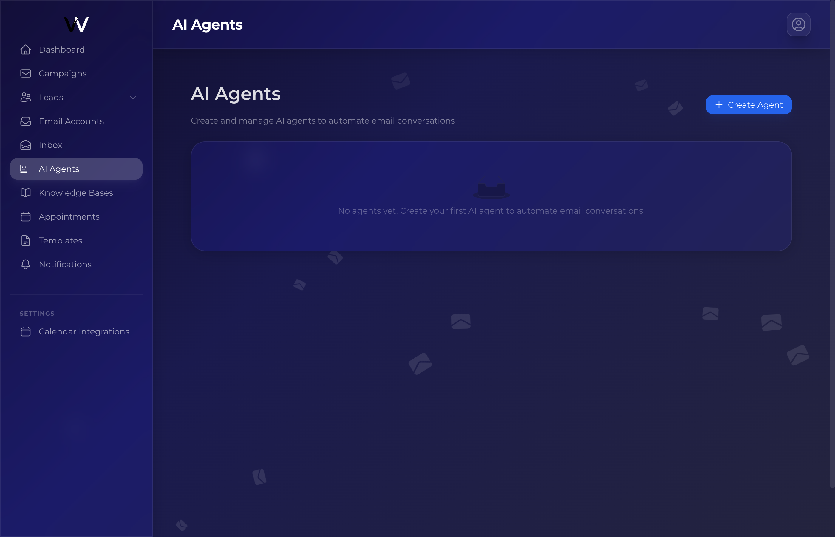 Wattamail AI Agents — real screenshot